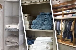 How to properly organize the storage of textiles?