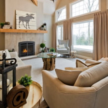 The second light in the interior of a private house-2