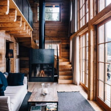 The second light in the interior of a private house-3