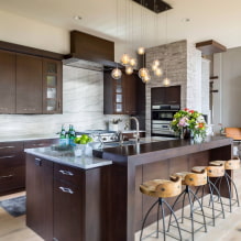 Kitchen design wenge-0