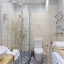 How to decorate a small bathroom? -6