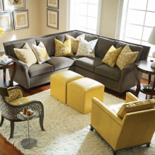 Yellow color in the interior-5