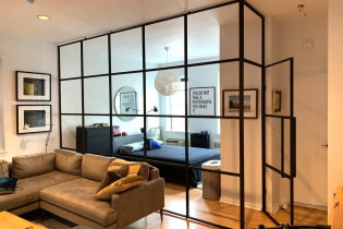 Glass in the interior