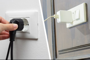 Which appliances need to be unplugged and which not?