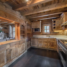 Chalet style kitchen-0