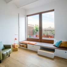 Podium in the apartment: design, use cases, decoration, 70 photos in the interior-2