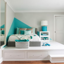 Podium in the apartment: design, use cases, decoration, 70 photos in the interior-11