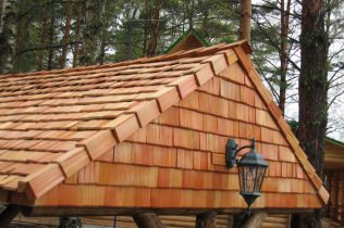 Shingle roof