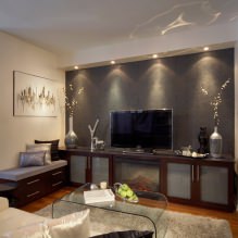 Wallpaper combination: 70 modern options and photo examples of wall decoration-8