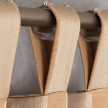 Types of curtain fastening - an overview of the best options and ideas in the interior-7