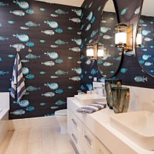 Marine style in the interior: description, choice of colors, finishes, furniture and decor-13