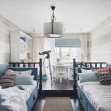 Marine style in the interior: description, choice of colors, finishes, furniture and decor-5