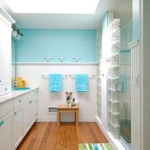 Turquoise bathroom-1