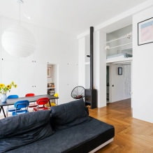 Apartment design with high ceilings 64 sq. m-26