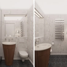 Layout and design of an apartment of 54 sq. m-16