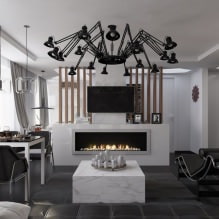 Layout and design of an apartment of 54 sq. m-6