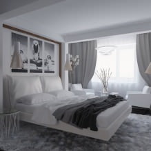 Layout and design of an apartment of 54 sq. m-12