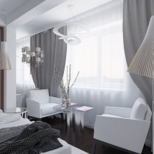 Layout and design of an apartment of 54 sq. m-15