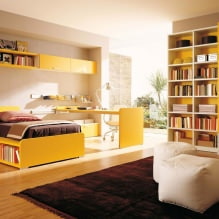 Children's room in yellow tones-23