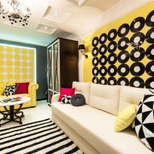 Pop art style in the interior: design features, choice of finishes, furniture, paintings-3
