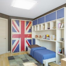 We decorate a nursery in the English style-10