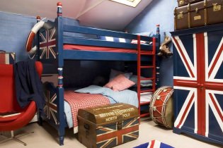 We decorate a nursery in the English style