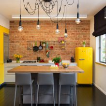 Black floor: choice of material, design, combination with the ceiling and walls-4