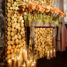 Wooden cuts in the interior-1