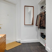 Hallway design in white color-5