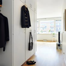 Hallway design in white color-6