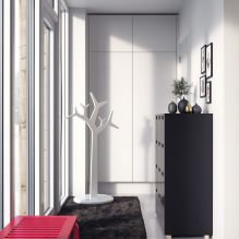 Hallway design in white-3