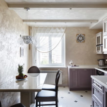 Decorative beams on the ceiling: types, materials, design, color, choice of style-0