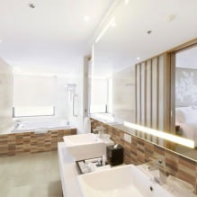 Brown color in the bathroom-1