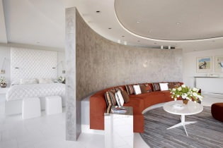 Round interiors: features and ideas