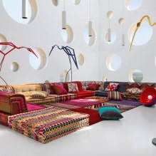 Patchwork style in the interior-13