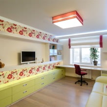 Workplace by the window: photo ideas and organization-5