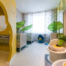 White floor in the interior: types, design, combination with the color of walls, ceiling, doors, furniture-4