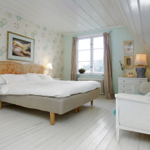 White floor in the interior: types, design, combination with the color of walls, ceiling, doors, furniture-7