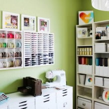 Organization of the workplace of the needlewoman-12