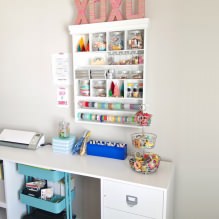 Organization of the workplace of the needlewoman-17