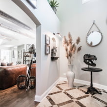 Floor vases in the interior: types, design, shape, color, style, filling options-11