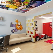 Photo wallpaper for the nursery: drawings for girls, boys, examples in various styles and colors-1