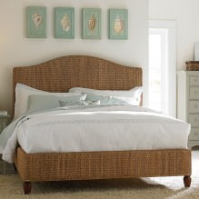 Interior design of a bedroom in a nautical style-6