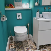 Scandinavian interior design of a small studio apartment of 24 sq. m-1