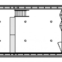 Modern design of a small private house in the forest-9