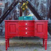 Repair in practice: how to repaint furniture yourself-3