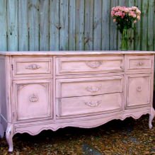 Repair in practice: how to repaint furniture yourself-4