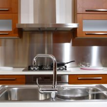 Metal apron for the kitchen: features, photo-1