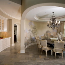 Arch in the apartment: design features, types, design, finishing options-9