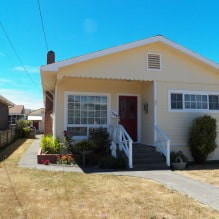 Siding house facades: features, photo-2